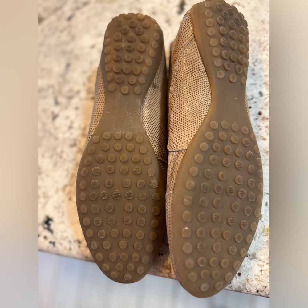 Vaneli Women's Taupe Perforated Sneakers - Picture 8 of 8